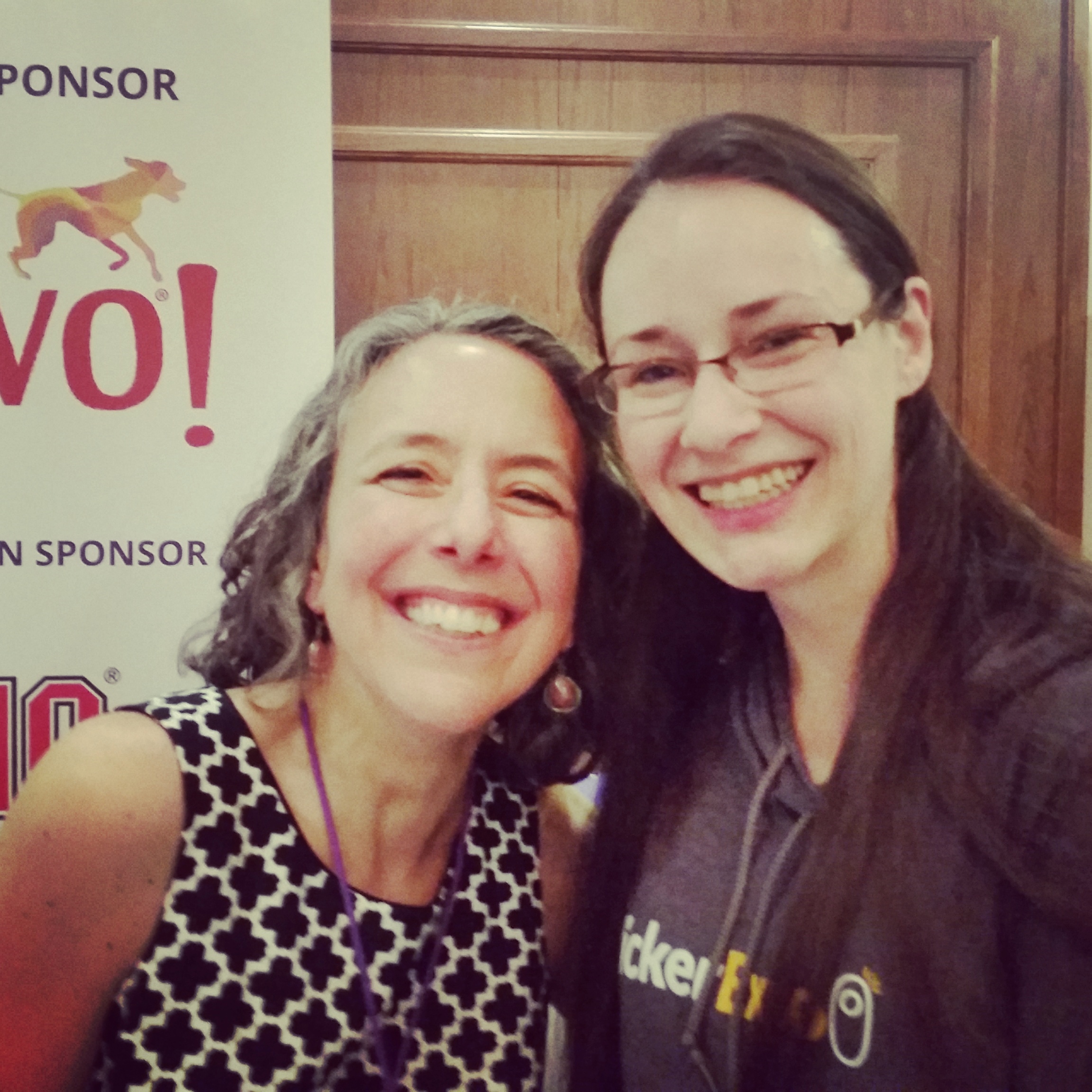 Tricia with Kathy Sadeo